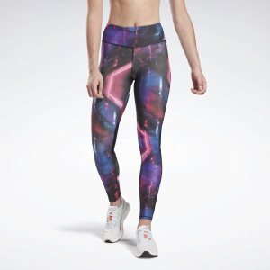 Reebok One Series Running Tights Damen - Rosa - DE 091-YCL